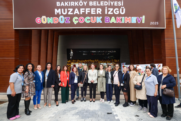 Bakırköy’de Muzaffer İzgü Gündüz Çocuk Bakımevi açıldı<