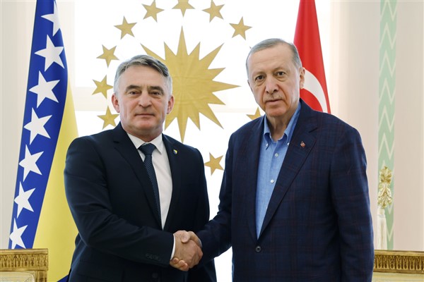 Cumhurbaşkanı Erdoğan, Bosna Hersek Devlet Başkanlığı Konseyi Üyesi Komsic ile görüştü