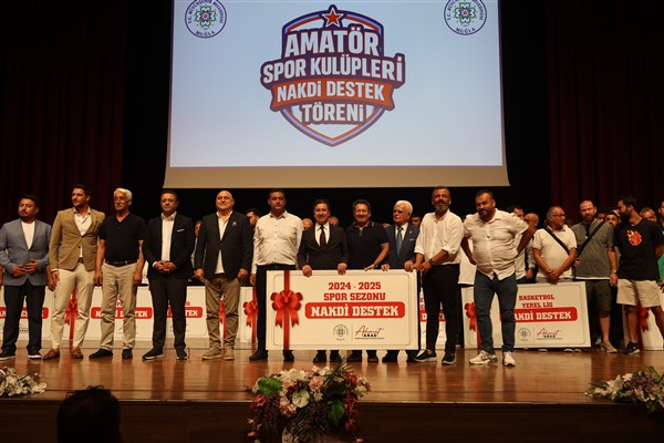 Muğla Büyükşehir Belediyesi’nden amatör spor kulüplerine destek<