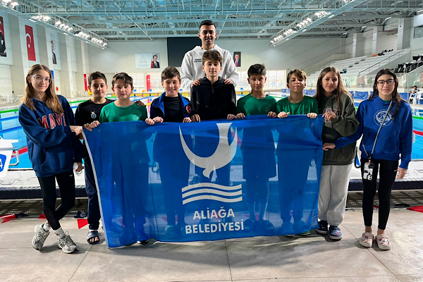 Aliağalı yüzücüler Türkiye Finalleri'nde<