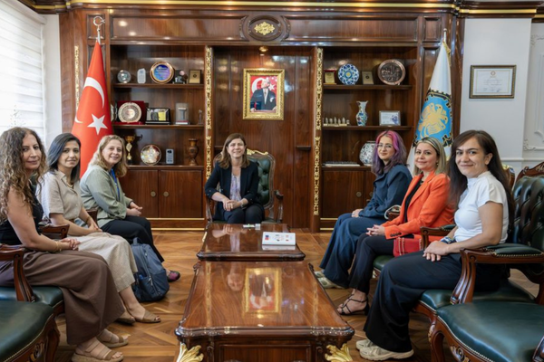 Kadın Dostu Kentler Programı heyeti Diyarbakır’da temaslarda bulundu<
