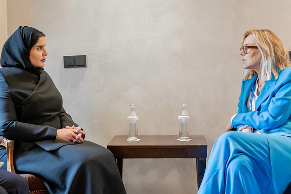 Al Misnad ve Kaag, Gazze’deki insani durumu görüştü