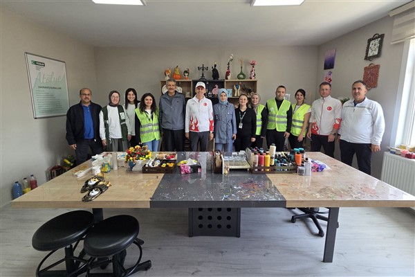 Karaman Valisi Çiçekli, YEDAM'ı ziyaret etti