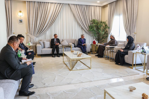 Al Khulaifi, Malezya Ulusal Güvenlik Konseyi Genel Direktörü Abidin ile görüştü<