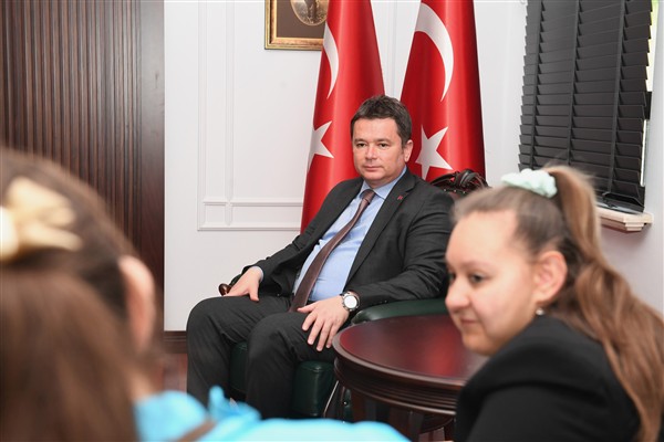 Başkan Aydın, OBAM üyeleri ile görüştü <