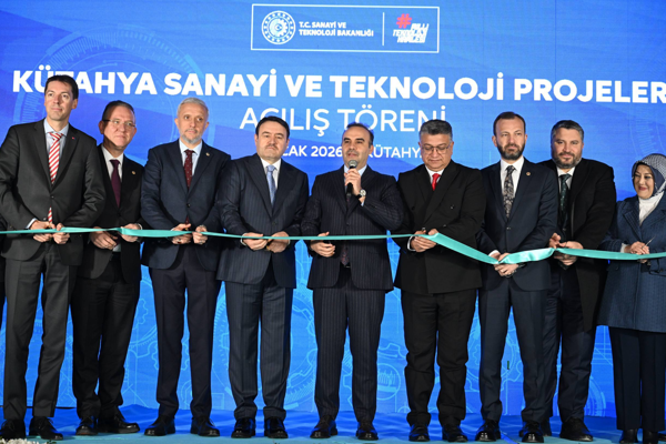Bakan Kacır, Kütahya’da sanayi ve teknoloji projelerinin açılışını yaptı