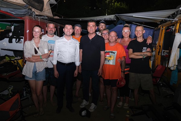 Zlombol Rallisi’nin katılımcıları, Giresun'da kamp yapıyor<