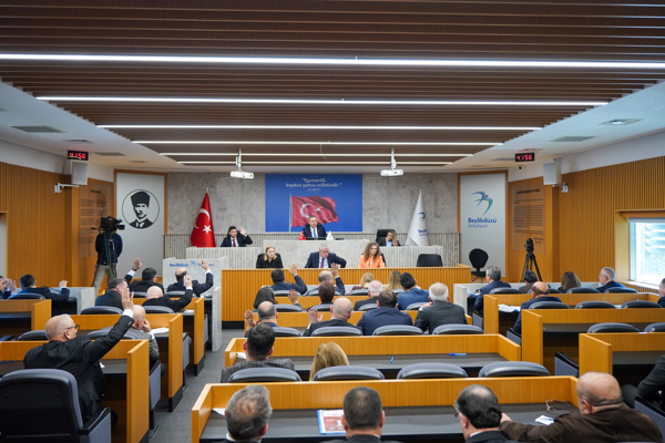 Beylikdüzü Belediyesi mart ayı meclis toplantısı yapıldı<