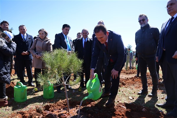 Muğla’da 30 bin fidan toprakla buluştu<