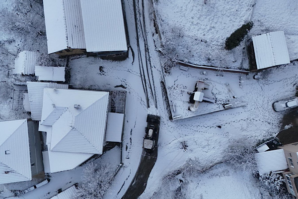 Karabük’te karla mücadele çalışmaları sürüyor<