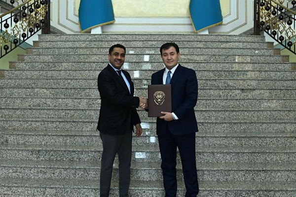 Kazakistan Dışişleri Bakan Yardımcısı Bakayev, Ghunaiman ile görüştü<