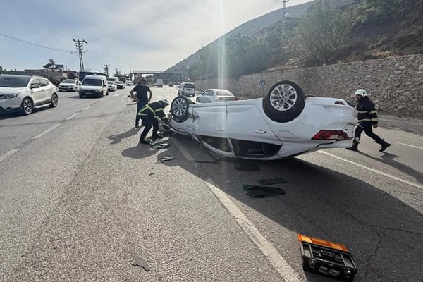 Hatay’da trafik kazası<