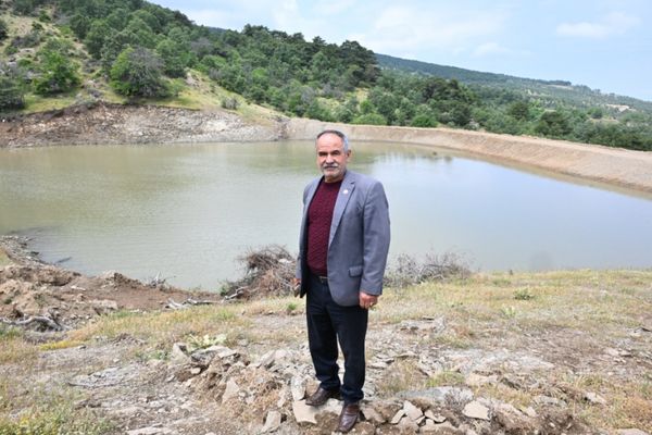 Damatlı Göleti sulama sezonuna yetiştirildi<