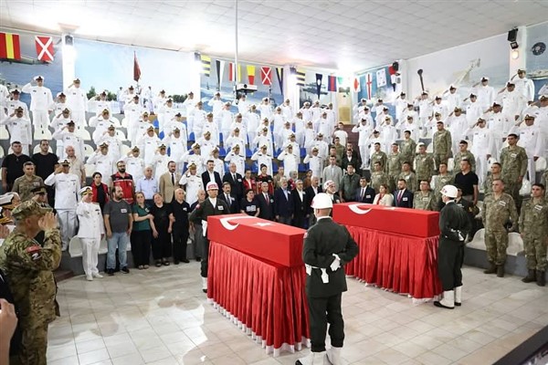 Hatay'da şehit erler son yolculuğuna uğurlandı