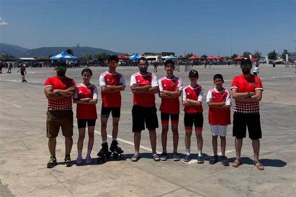 Van Büyükşehir Belediyespor Paten takımından başarı<