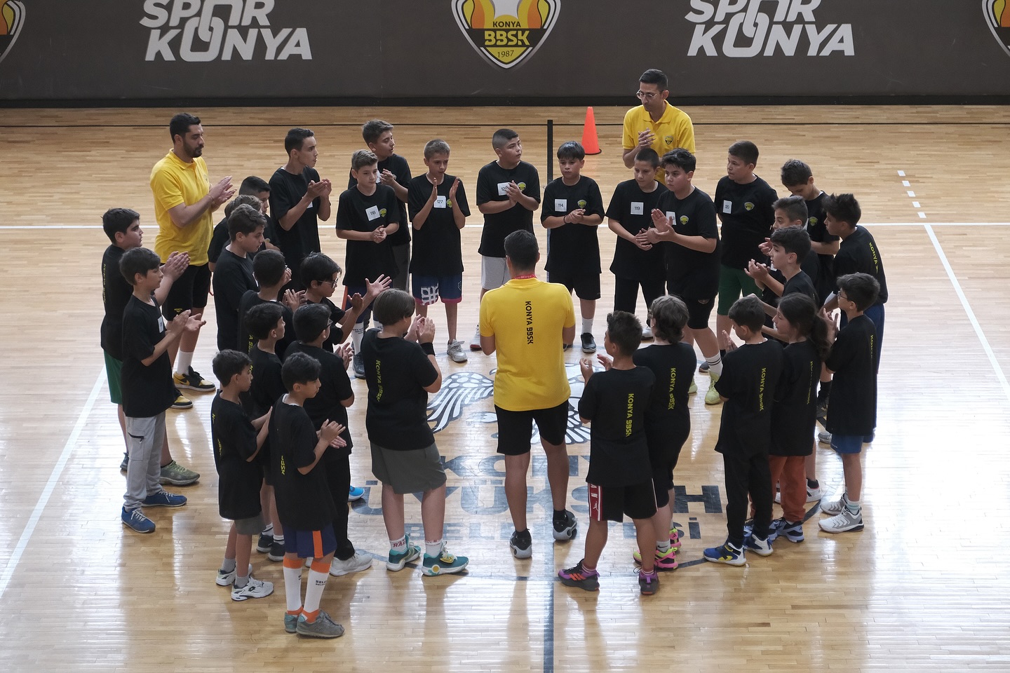 Konya Büyükşehir Belediyespor’un, basketbol altyapı seçmeleri tamamlandı<