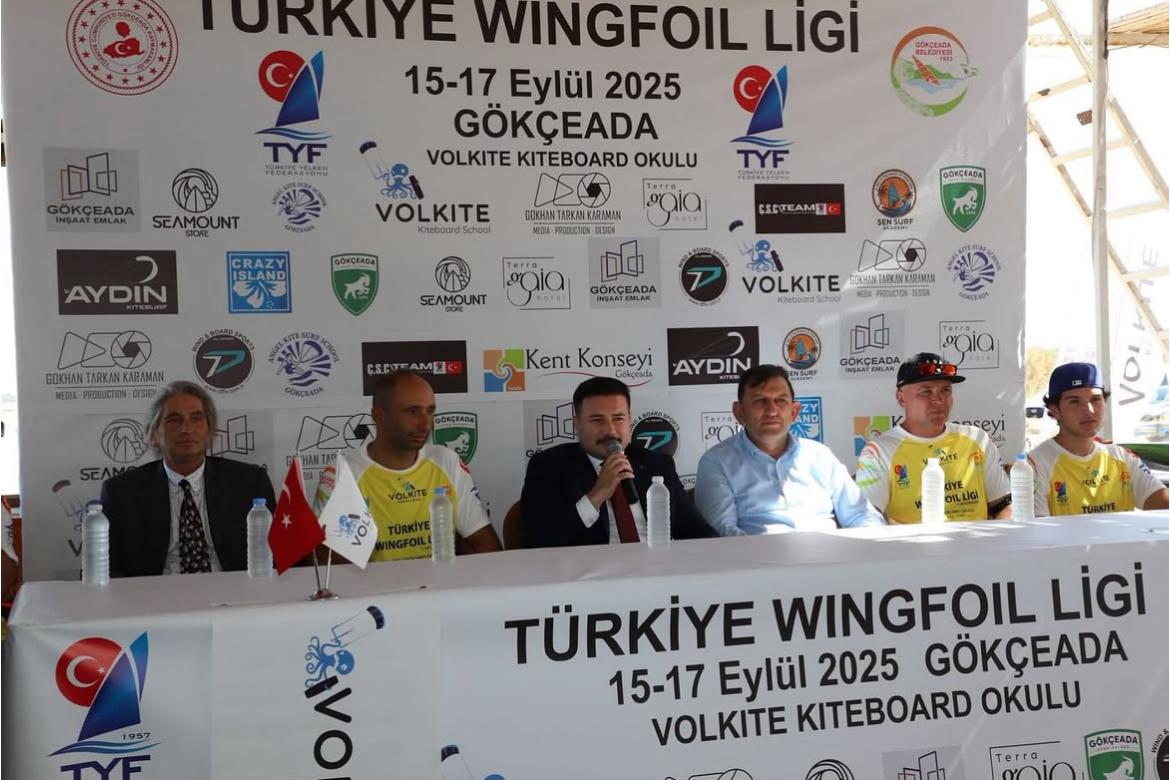 Türkiye Wingfoil Ligi’nin 3. Etabı Gökçeada’da başladı<