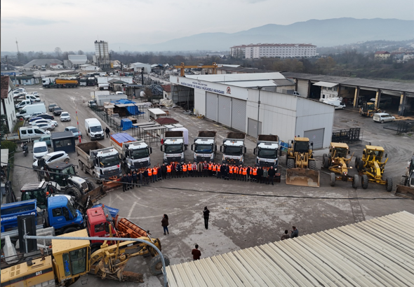 Düzce'de karla mücadele hazırlıkları tamamlandı