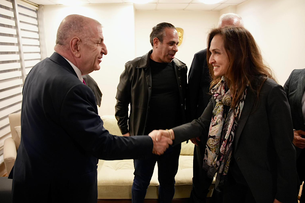 Özdağ, Başkan Ünsal ile görüştü<