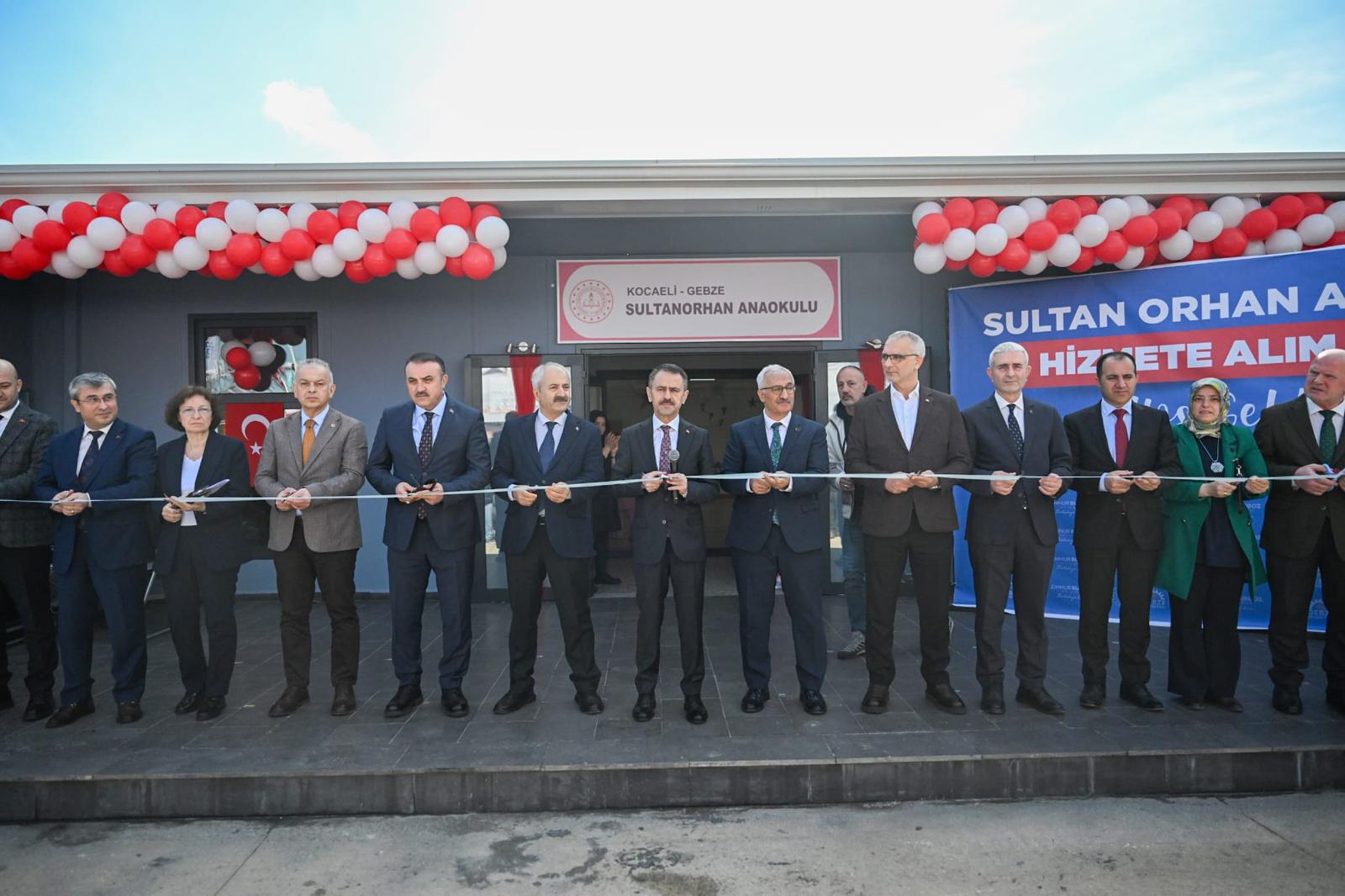 Gebze'de Sultanorhan Anaokulu hizmete açıldı