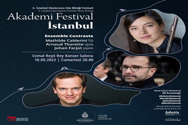 Ensemble Contraste İstanbullu dinleyicilerle ilk kez bir araya geliyor