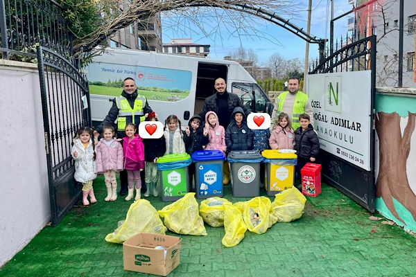 Giresun'da öğrencilere Sıfır Atık Eğitimi veriliyor