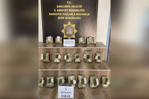 Siverek’te uyuşturucu operasyonu