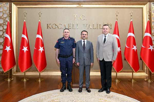 Jandarma Asayiş Vakfı Genel Müdürü Güven'den Vali Aktaş'a ziyaret