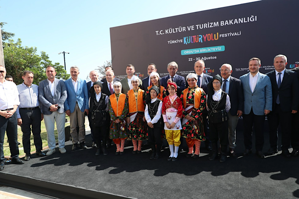 Ordu’da Türkiye Kültür Yolu Festivali başladı<