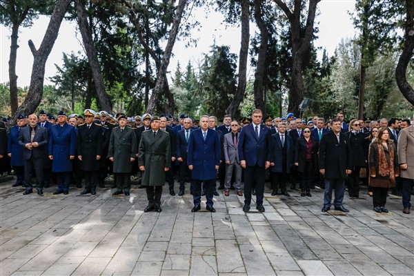 Kadifekale Şehitliği'nde anma töreni düzenlendi<