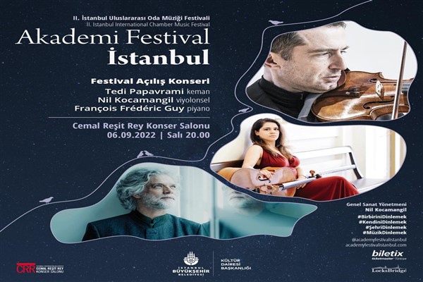 II. İstanbul Uluslararası Oda Müziği Festivali Barış ve İstanbul temasıyla başlıyor