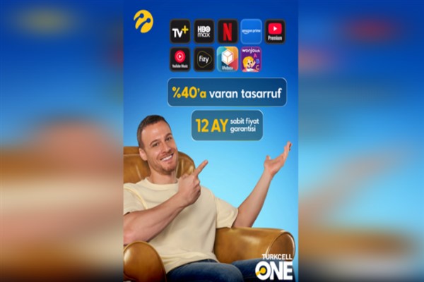 En popüler uygulamalar, tek pakette ve tek faturayla Turkcell One'da<