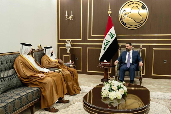Irak Temsilciler Meclisi Başkanı, Katar Büyükelçisi ile görüştü<