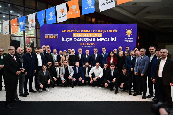 AK Parti Yıldırım İlçe Danışma Meclisi Toplantısı gerçekleşti<
