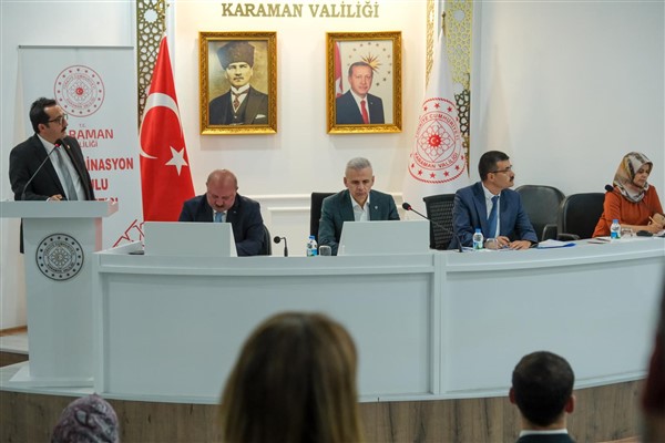 Karaman’da 3. İl Koordinasyon Kurulu Toplantısı yapıldı