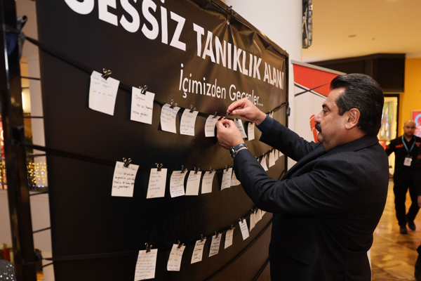 Pamukkale'de 6 Şubat depremlerinin yıl dönümünde etkinlik düzenlendi<