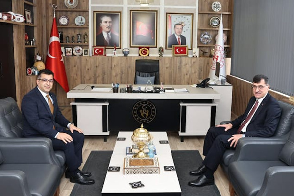 Başkan Kahveci'den Kütahya Gençlik ve Spor İl Müdürü Küçük’e ziyaret
