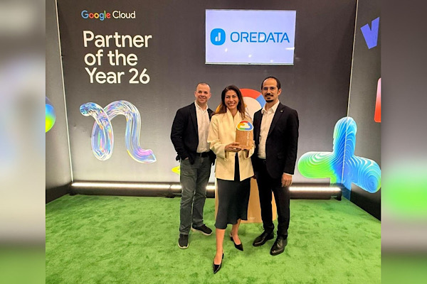 Oredata, üçüncü kez “Google Cloud Yılın İş Ortağı” ödülünün sahibi oldu<