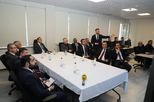 Gizligider KOSKİ’nin SCADA Merkezi’ni ziyaret etti