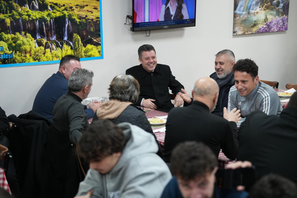 Başkan Sarıkurt’tan Çorluspor 1947’ye ziyaret<