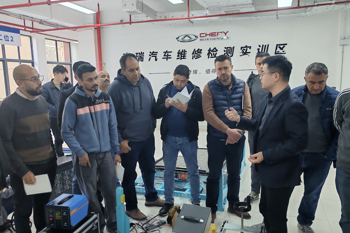 Chery, teknik eğitim programlarına devam ediyor <