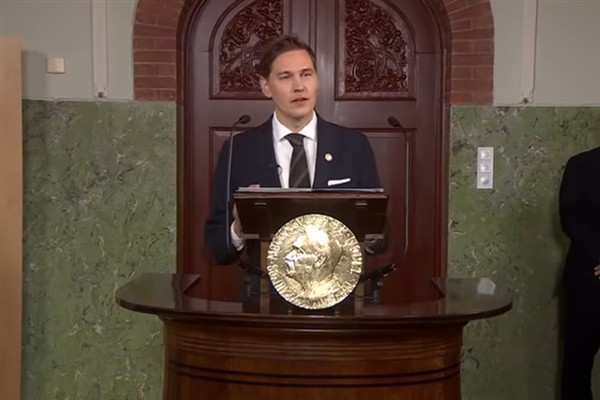 2025 yılı Nobel Barış Ödülü'ne Venezuelalı Maria Corina Machado layık görüldü<