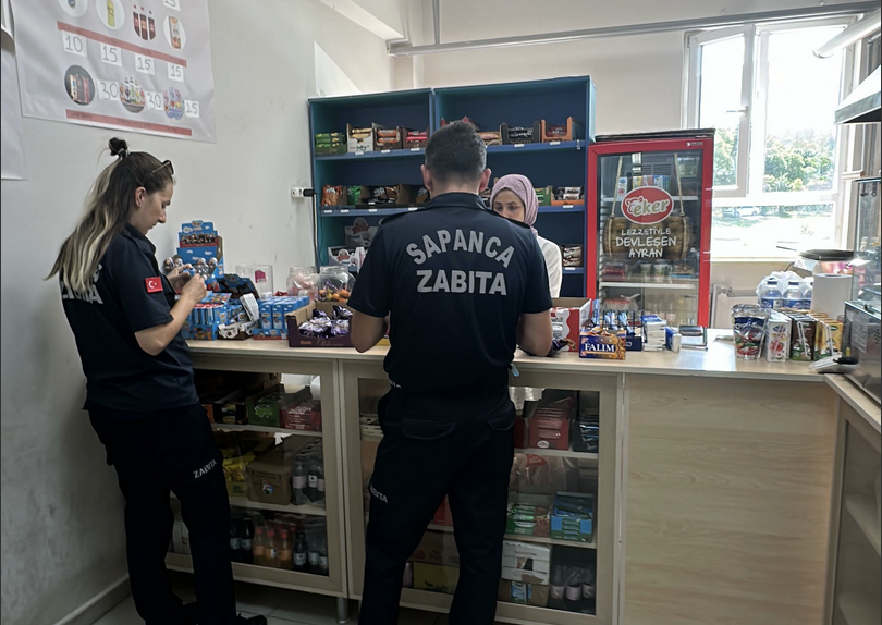 Sapanca'da  okul kantinlerine denetim