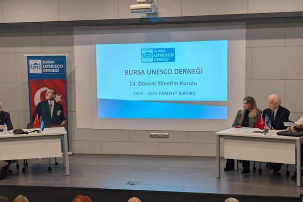 Bursa UNESCO Derneği 15. Olağan Genel Kurulu gerçekleştirildi<