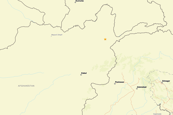 Afganistan'da deprem<