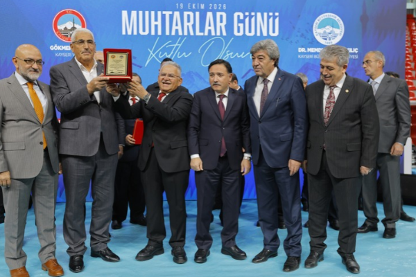 Kayseri’de Muhtarlar Günü dolayısıyla program düzenlendi