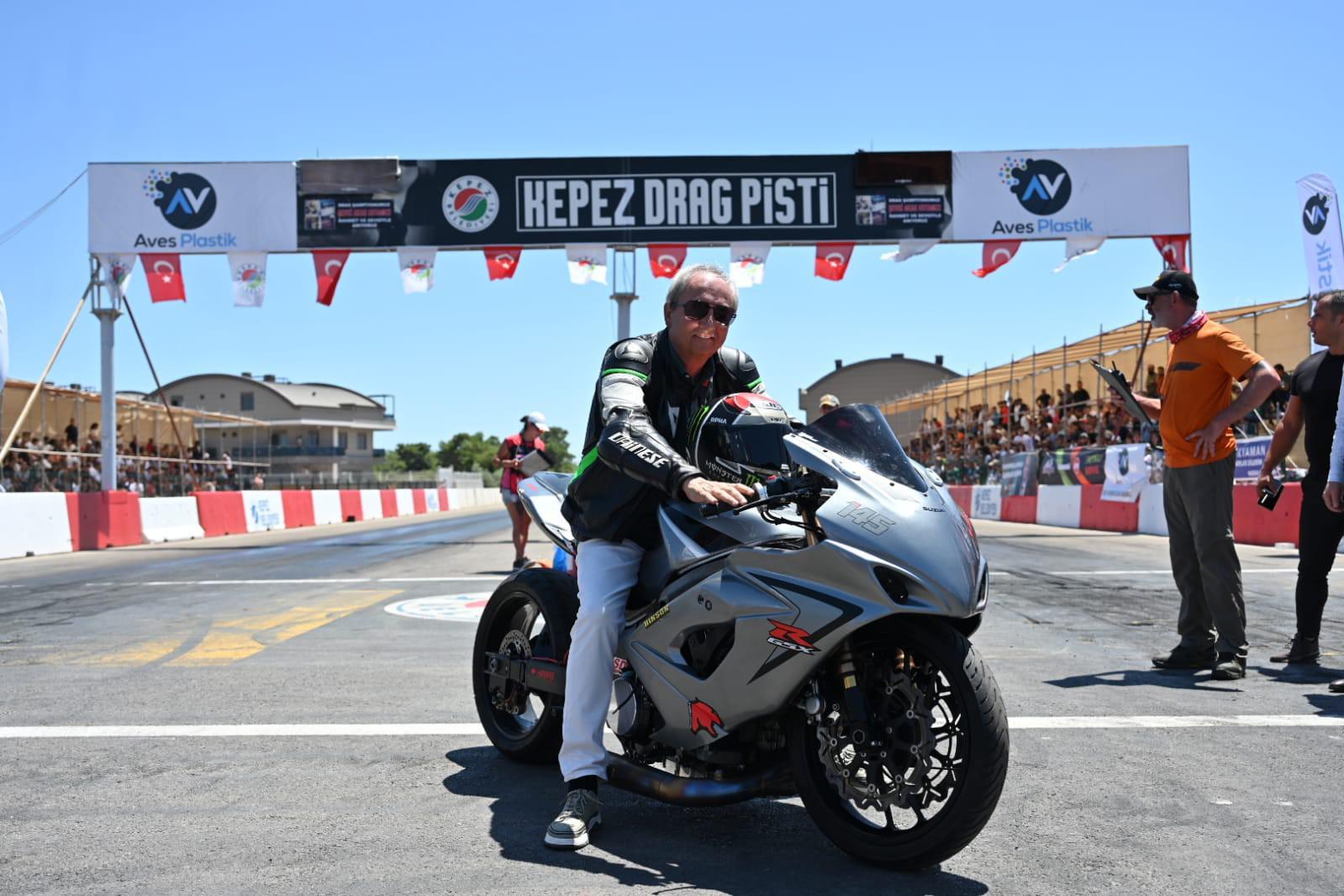 Türkiye Motodrag Şampiyonası’nın 3. ayak yarışları Kepez’de yapılacak<