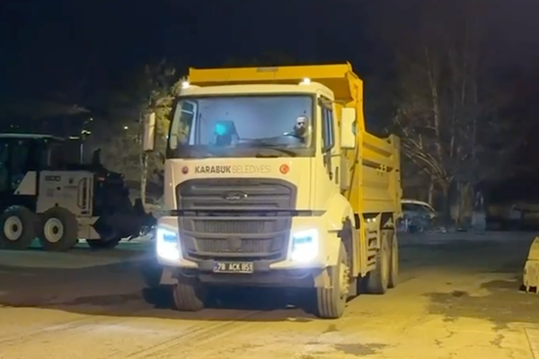 Karabük’te kar yağışına karşı önlemler alındı<