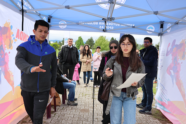Kayseri Büyükşehir ile Oryantiring heyecanı<
