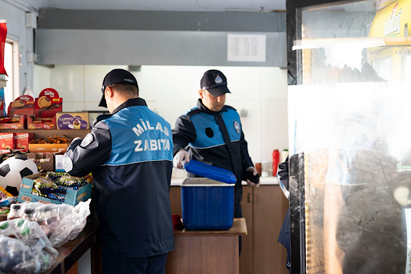 Milas'da okul kantinlerinde denetim<